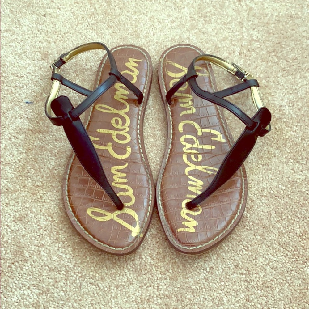 Sam Edelman Gigi Black Thong Sandal